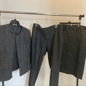 Suit 3 pieces (jacket, pants and skirt)